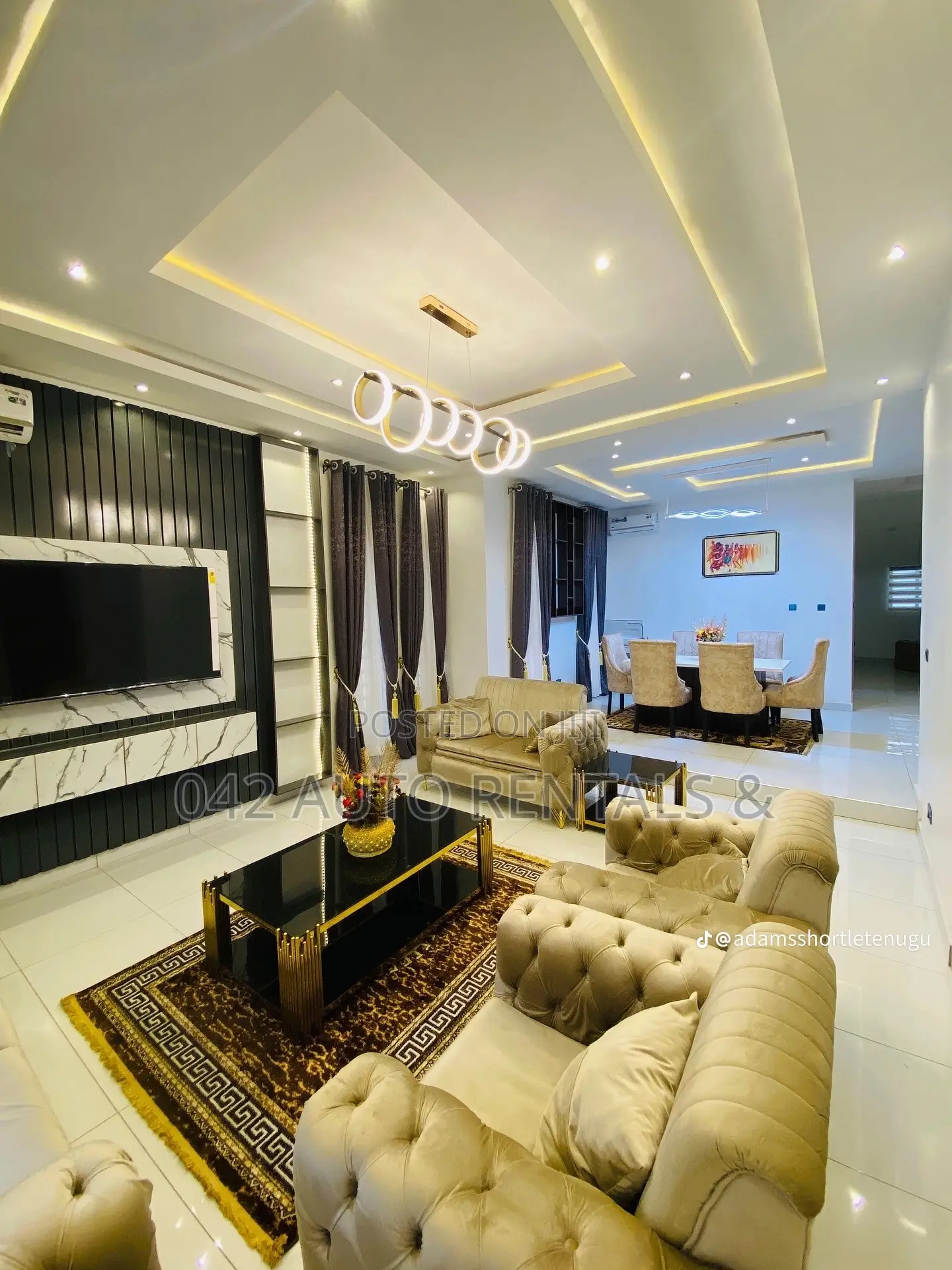 Exquisite 4 Bedroom Duplex With 2 Parlors ( Separate Compound) in Enugu