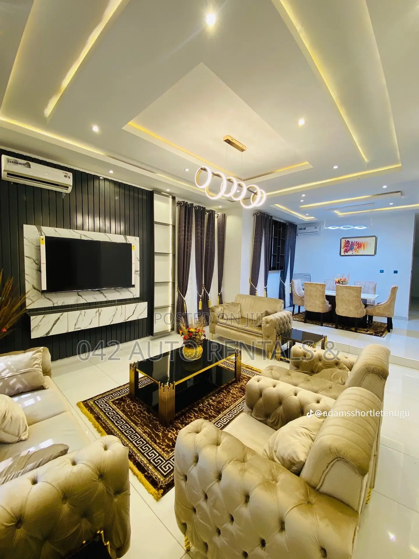 Exquisite 4 Bedroom Duplex With 2 Parlors ( Separate Compound) in Enugu