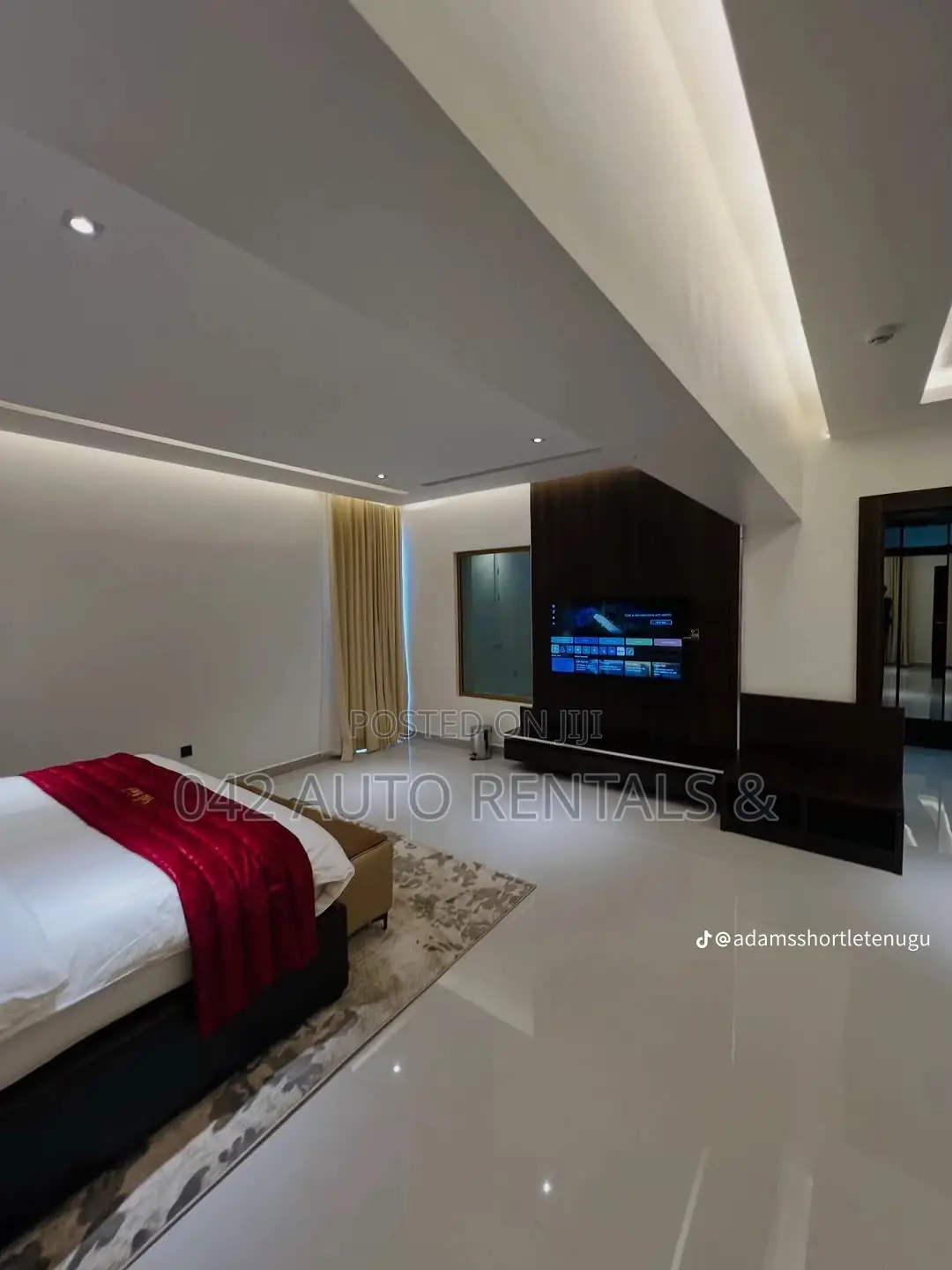 Luxury 3 Bedroom Apartment With Rooftop and Pool in Enugu