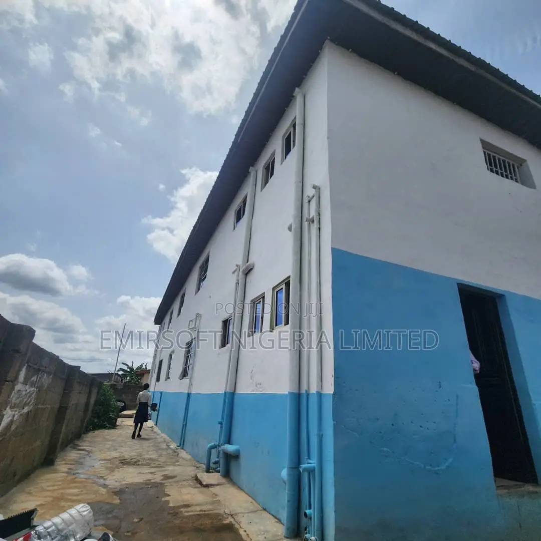 An 18 Classrooms Functioning Pry/Sec School at Old Ife Road Ibadan in Iwo Road