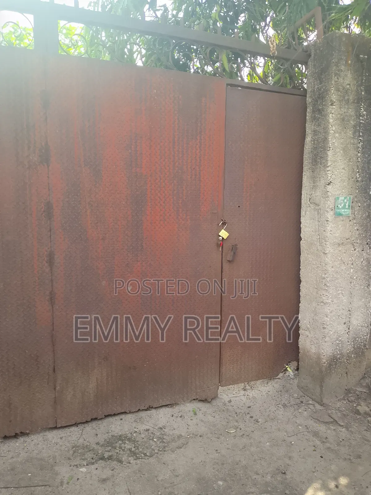 One Plot of Land With a Structure on It at Woji on Tarred Road in Port-Harcourt