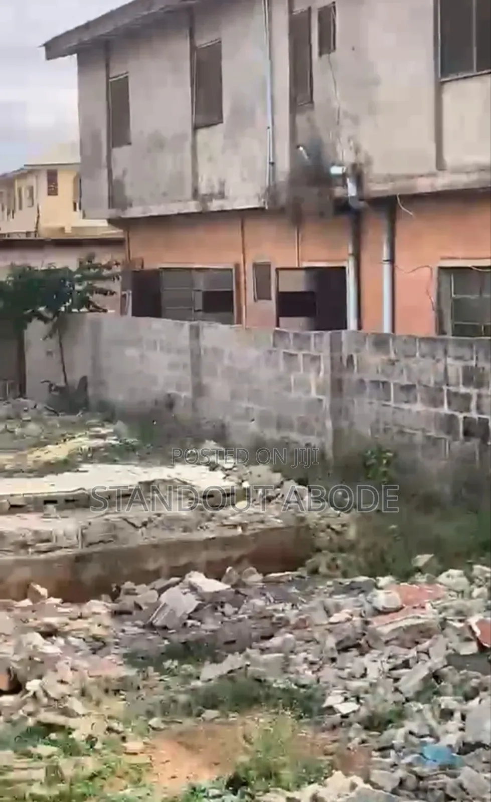 Half Plot of Land on a Interlocked Road Urgently for Sale in Egbeda in Egbeda