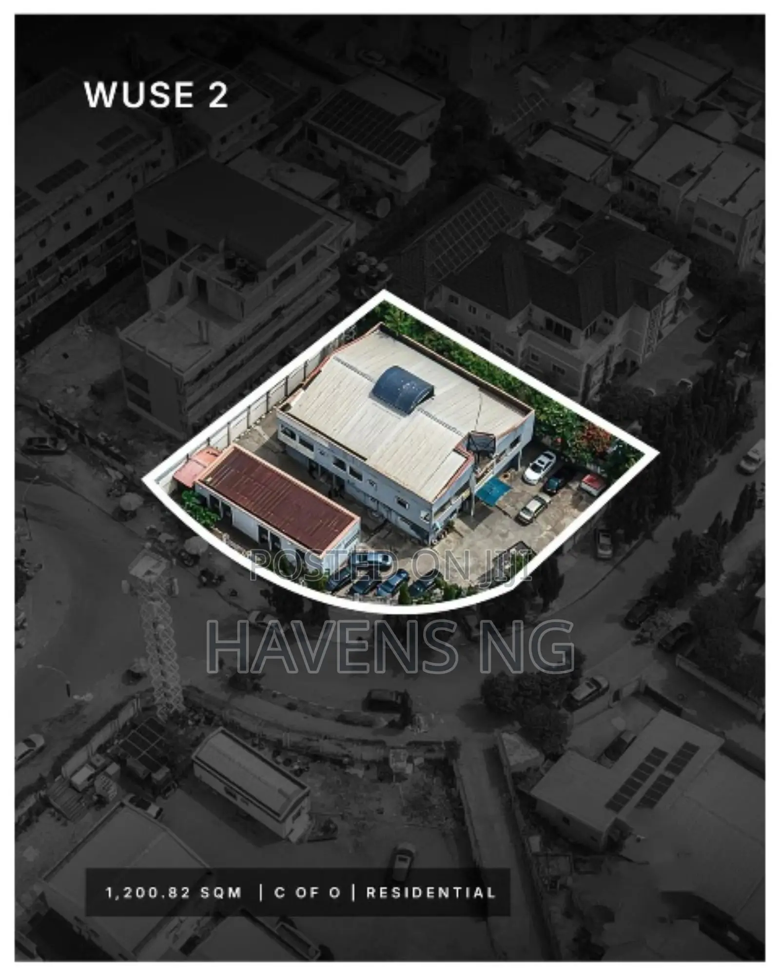 1,200 SQM • ₦2 Billion • C of O in Wuse 2