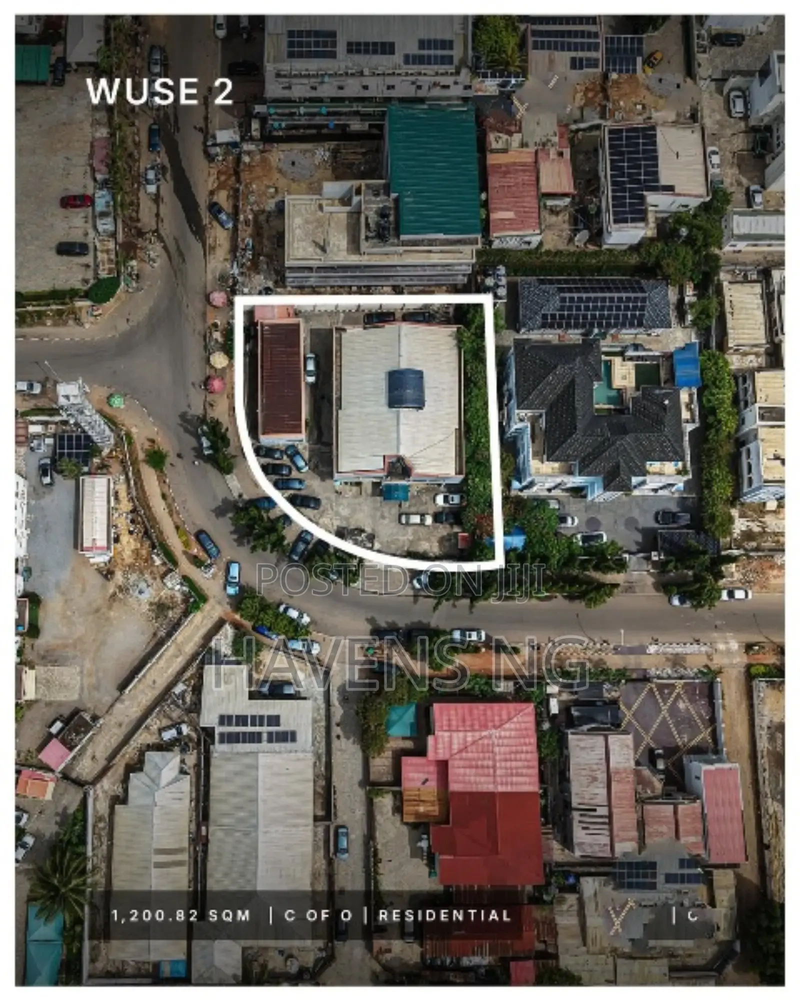 1,200 SQM • ₦2 Billion • C of O in Wuse 2