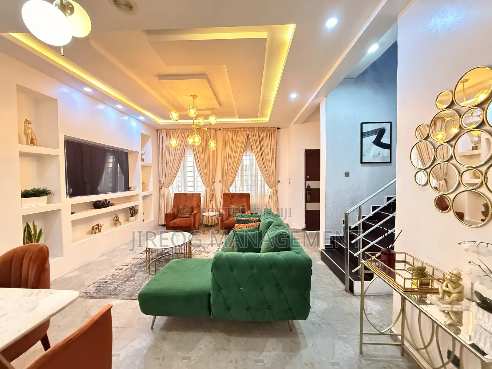 Furnished 3bdrm Duplex in Ikate for rent in Ikate