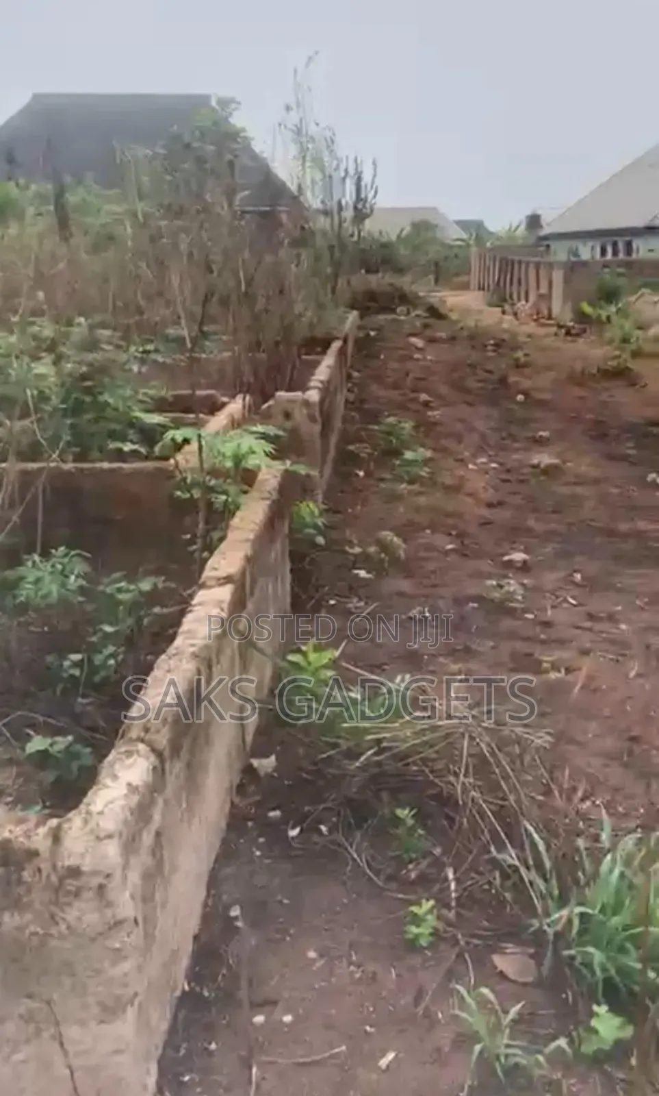 Foundation of a 2 Flats Inside Sitting on 100/100 Plot of Land in Benin City