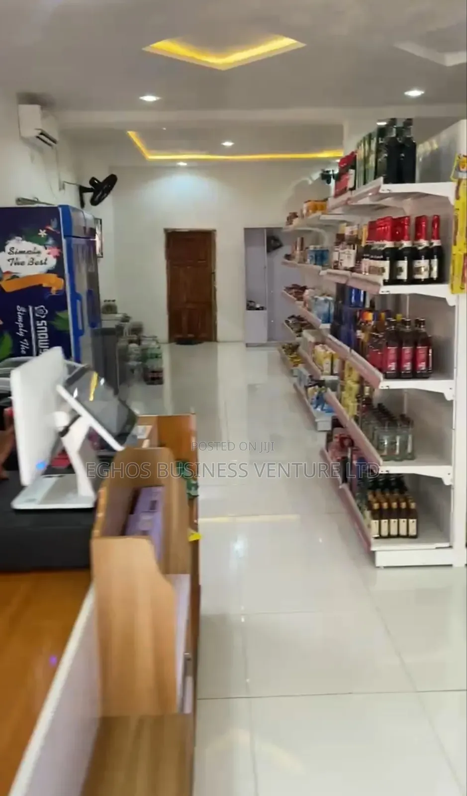 Maintained Supermarket Shop for Sale – Everything Excluded in Benin City