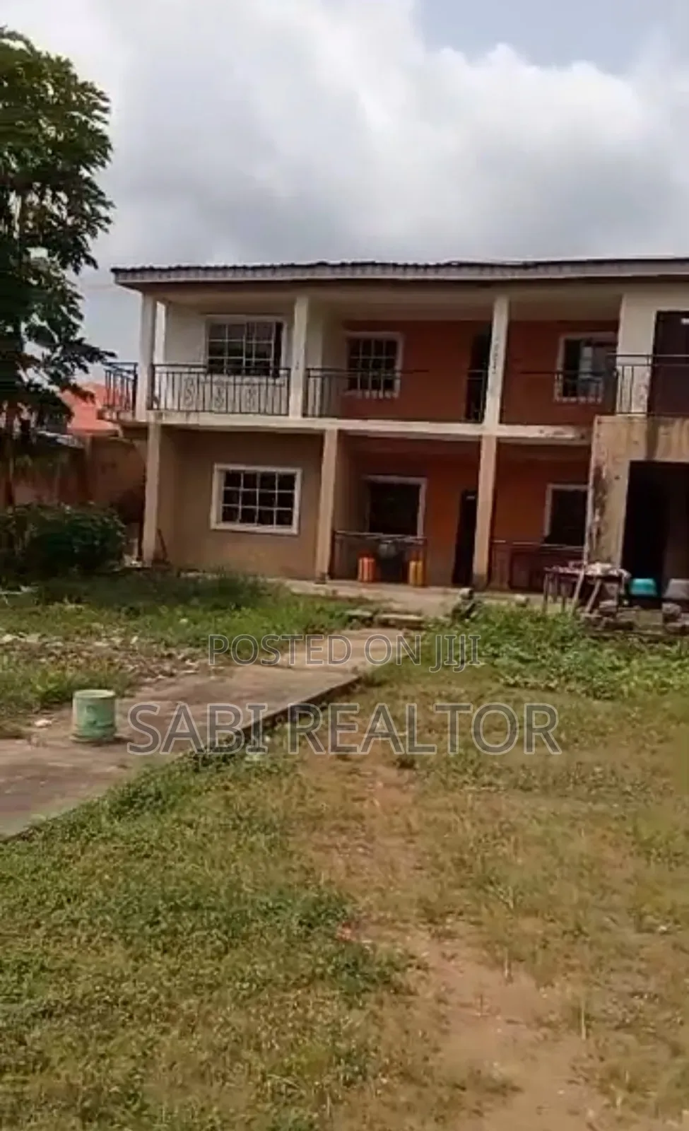 Over Full Plot of Land at Awori Street With 4 Units of 2 Bed Setback in Egbeda