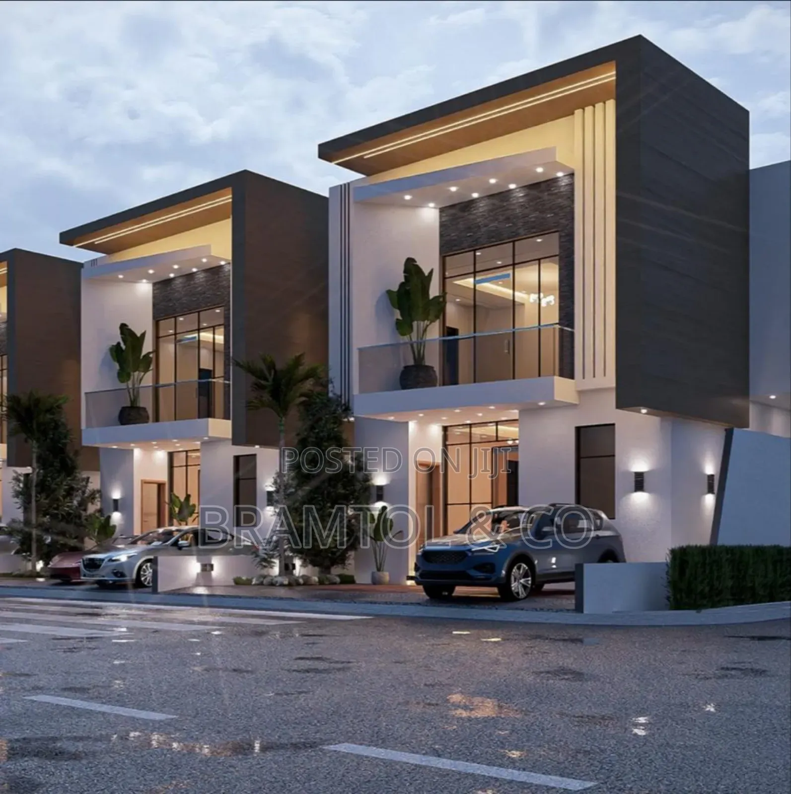 150sqm Terraced Duplex Estate Plots Guzape 2 in Guzape District