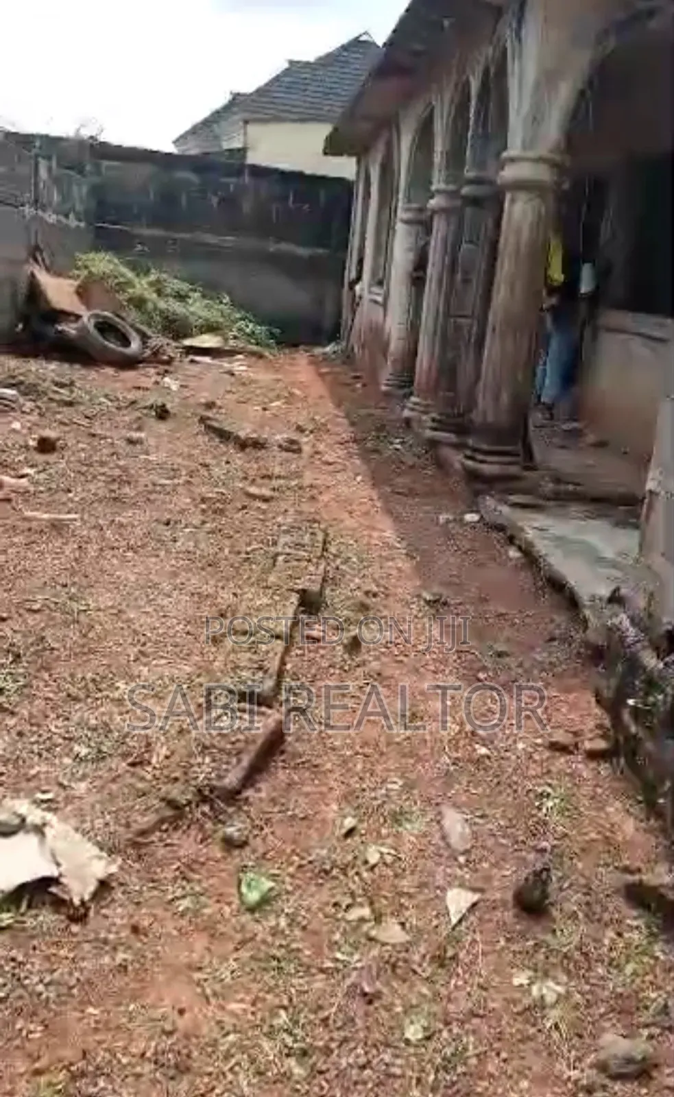 Half Plot With Driveway and 2 Units of 2bedroom Carcass Already Decked in New Oko Oba