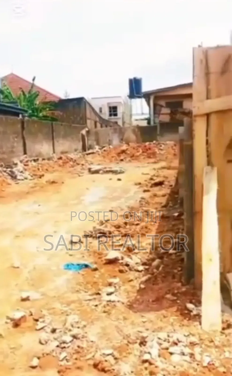 Half Plot of Land at Off Agbe Road Oko Oba Just 3 Houses to Tarred Road in New Oko Oba
