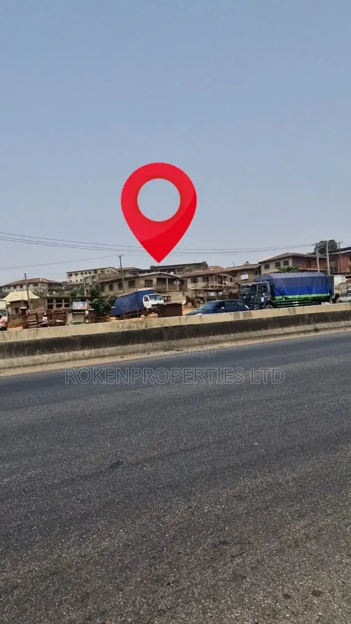 Commercial Landed Property Facing Lagos Ibadan Expressway for Sale in Iwo Road