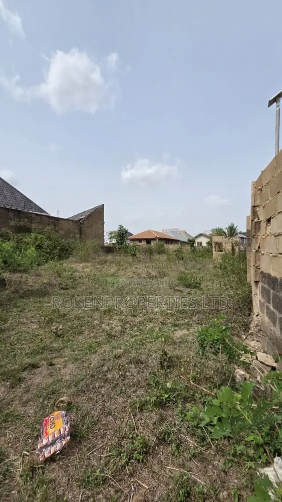 A Well Fenced Plot of Land for Sale in Elebu Akala Expressway in Akala Express