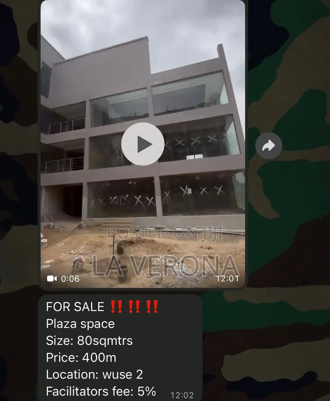 For Sale Plaza, Wuse 2 Space Size: 80sqmtrs Price: 400m in Wuse 2