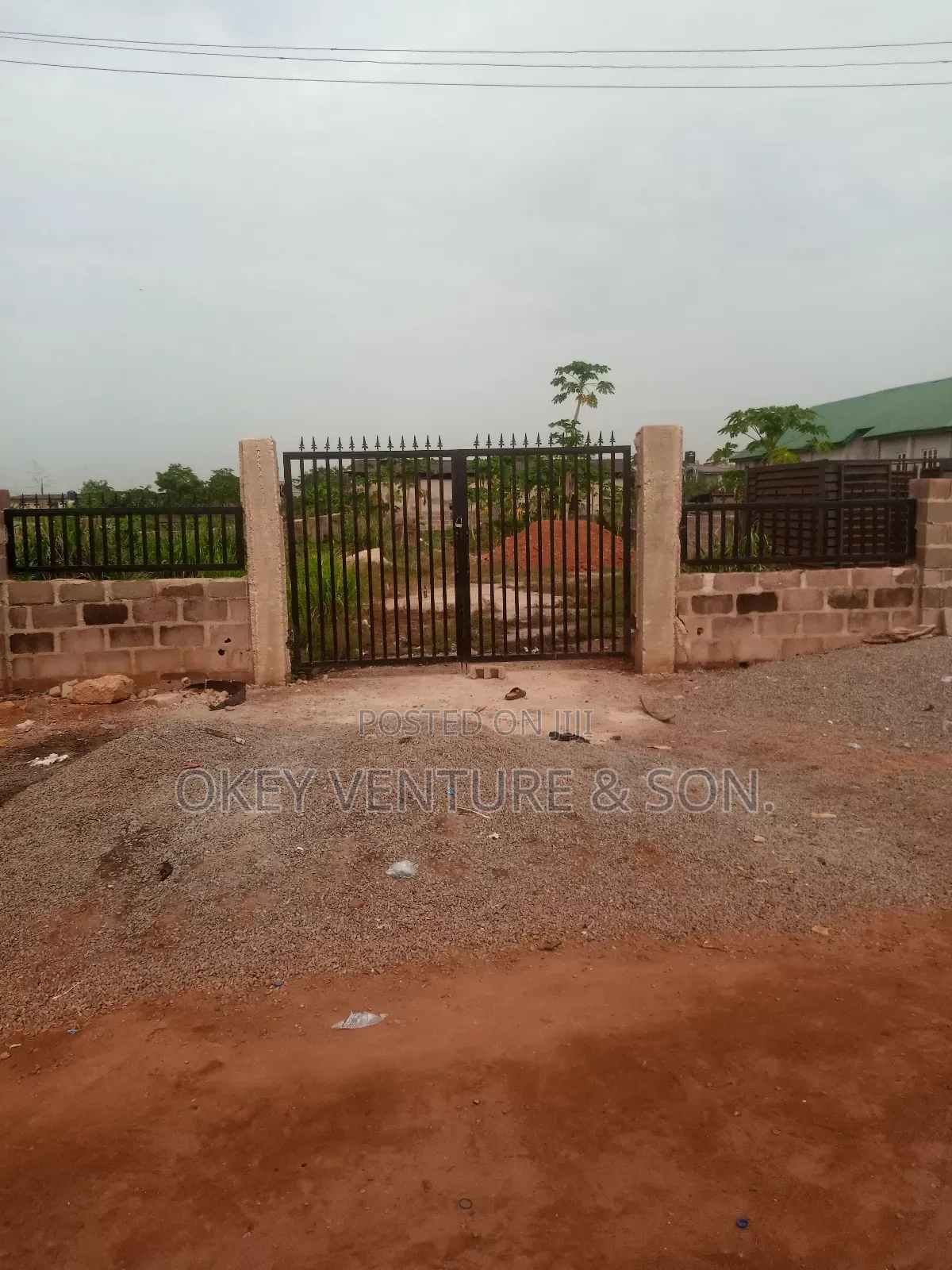 A Commercial Land Available in Sagamu