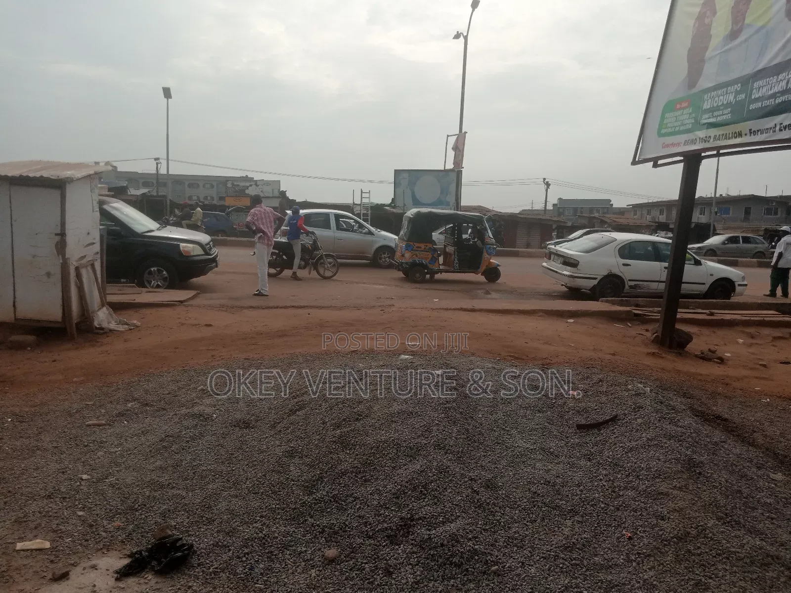 A Commercial Land Available in Sagamu