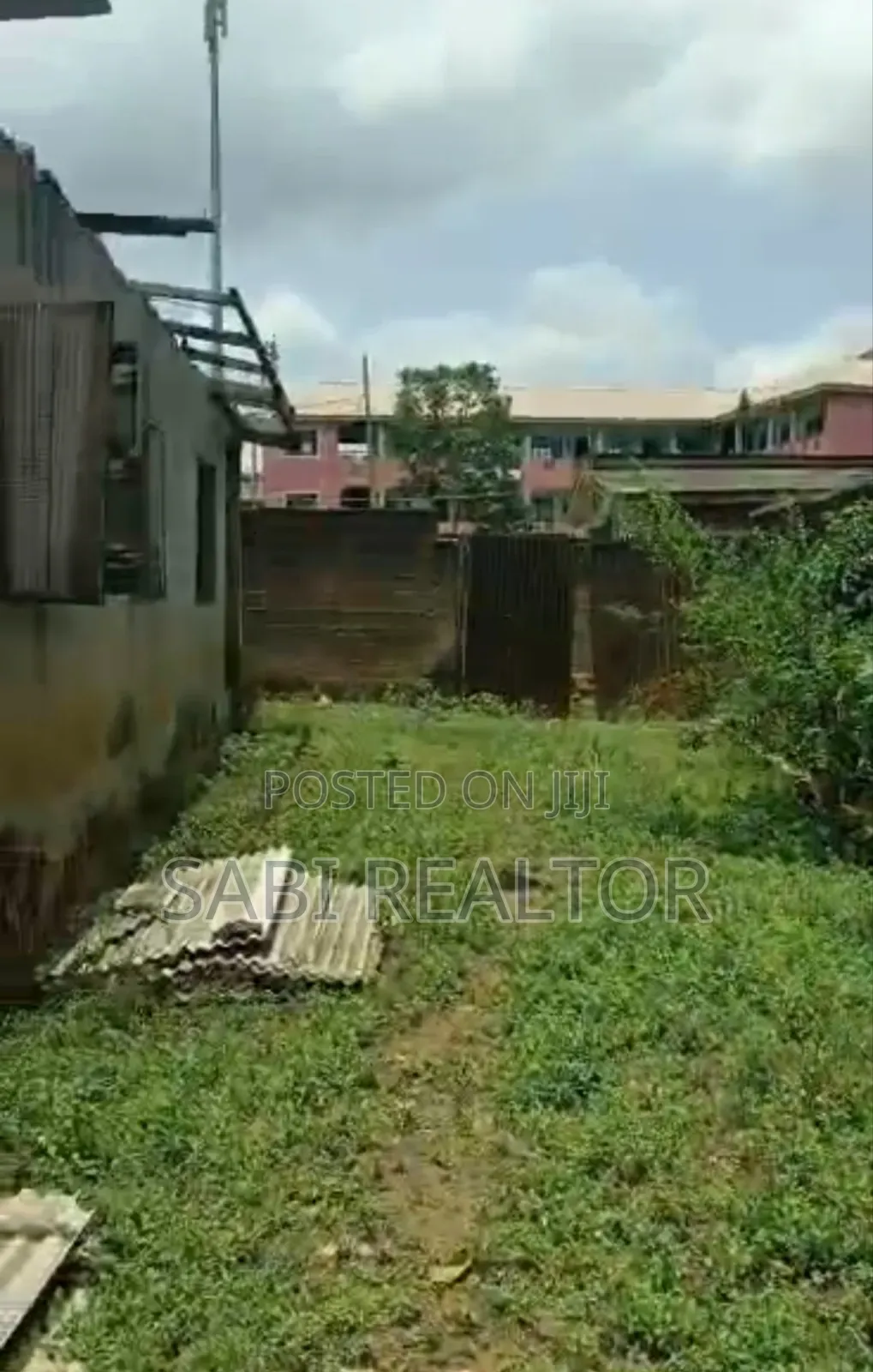 Land for Sale | Full Plot of Land With Demolishable Structure at U Turn in Abule Egba