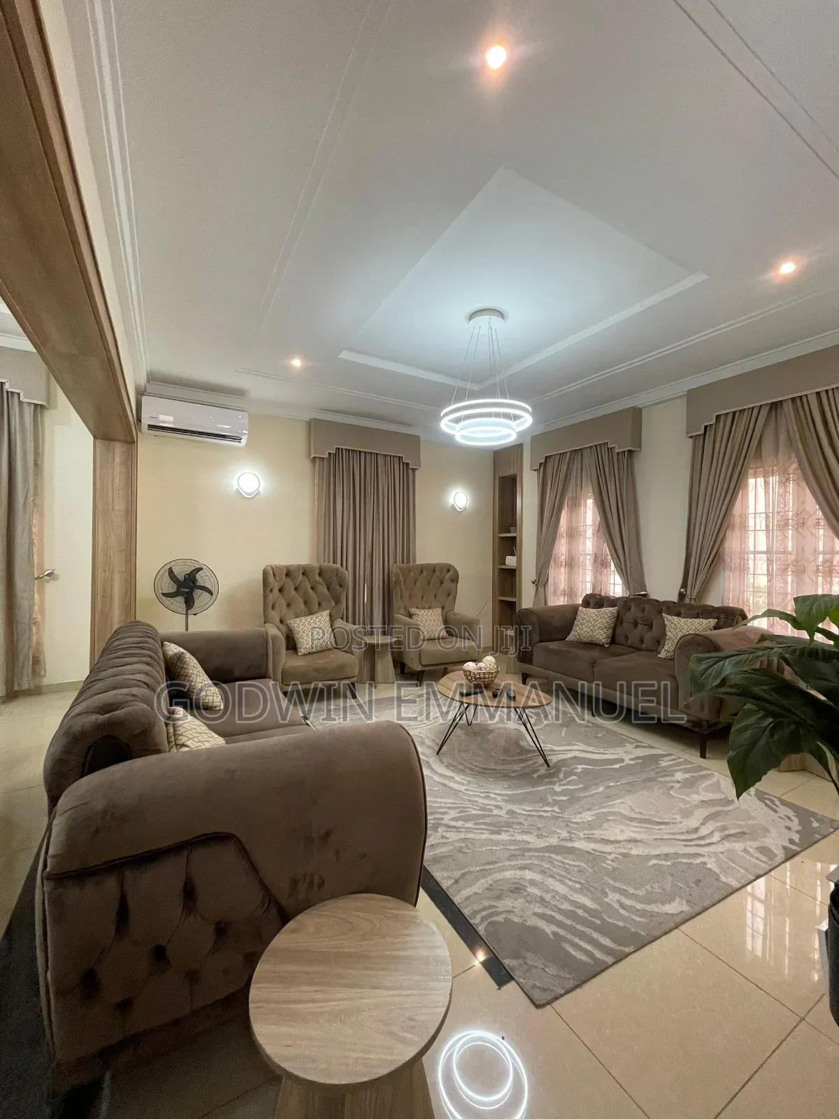 Furnished 3bdrm Block of Flats in Diplomatic Zone, Katampe Extension in Katampe Extension