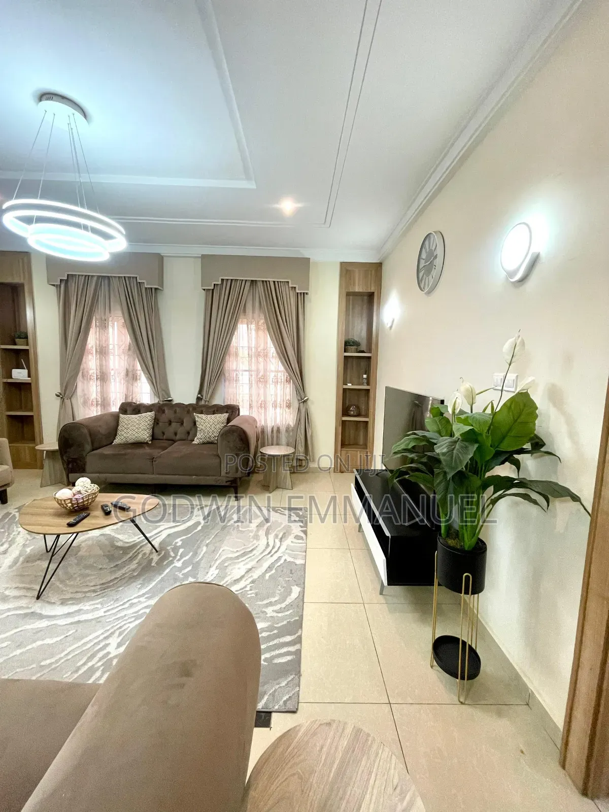 Furnished 3bdrm Block of Flats in Diplomatic Zone, Katampe Extension in Katampe Extension