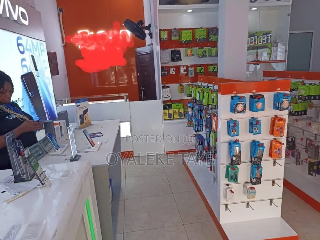 A Standard Phone Store At Excellent Location in Awoyaya