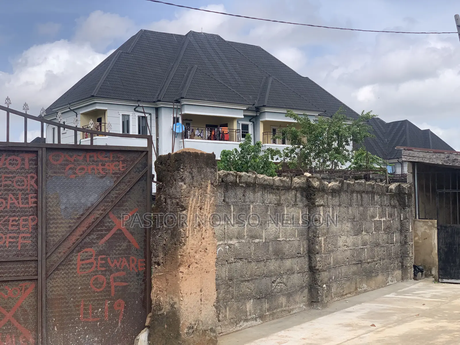 2plots of Land 1100sqm(Fenced) With Gate at Prof Avenue Silbert in Owerri