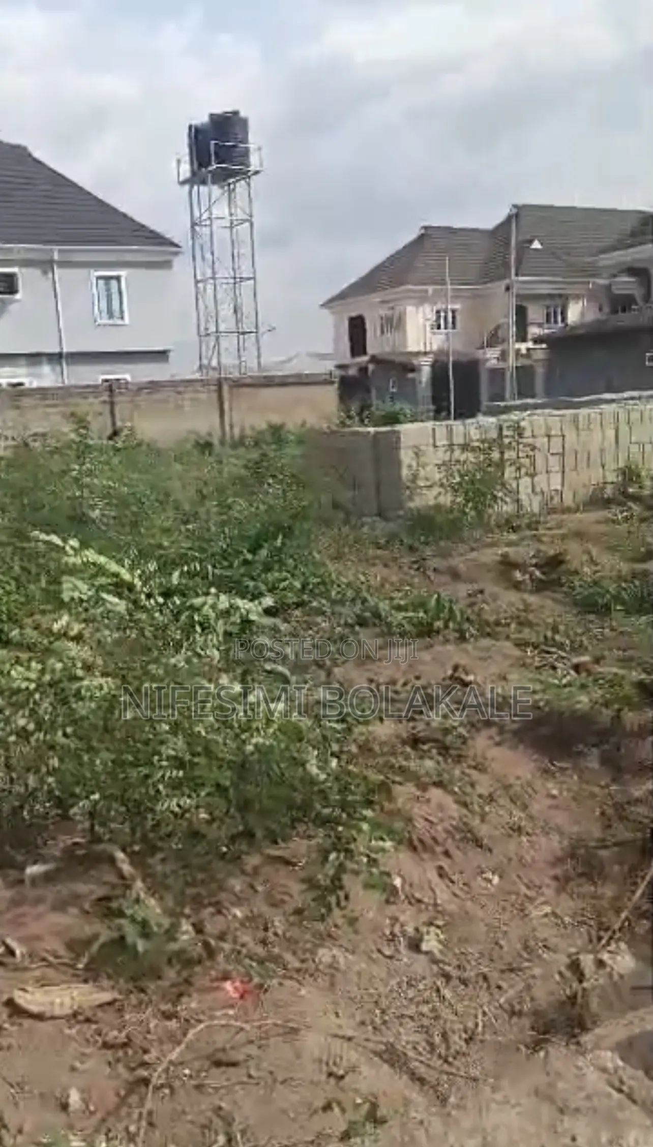 A Fenced Corner Piece Land at Akilapa Estate, Nihort, Jericho Exten. in Jericho