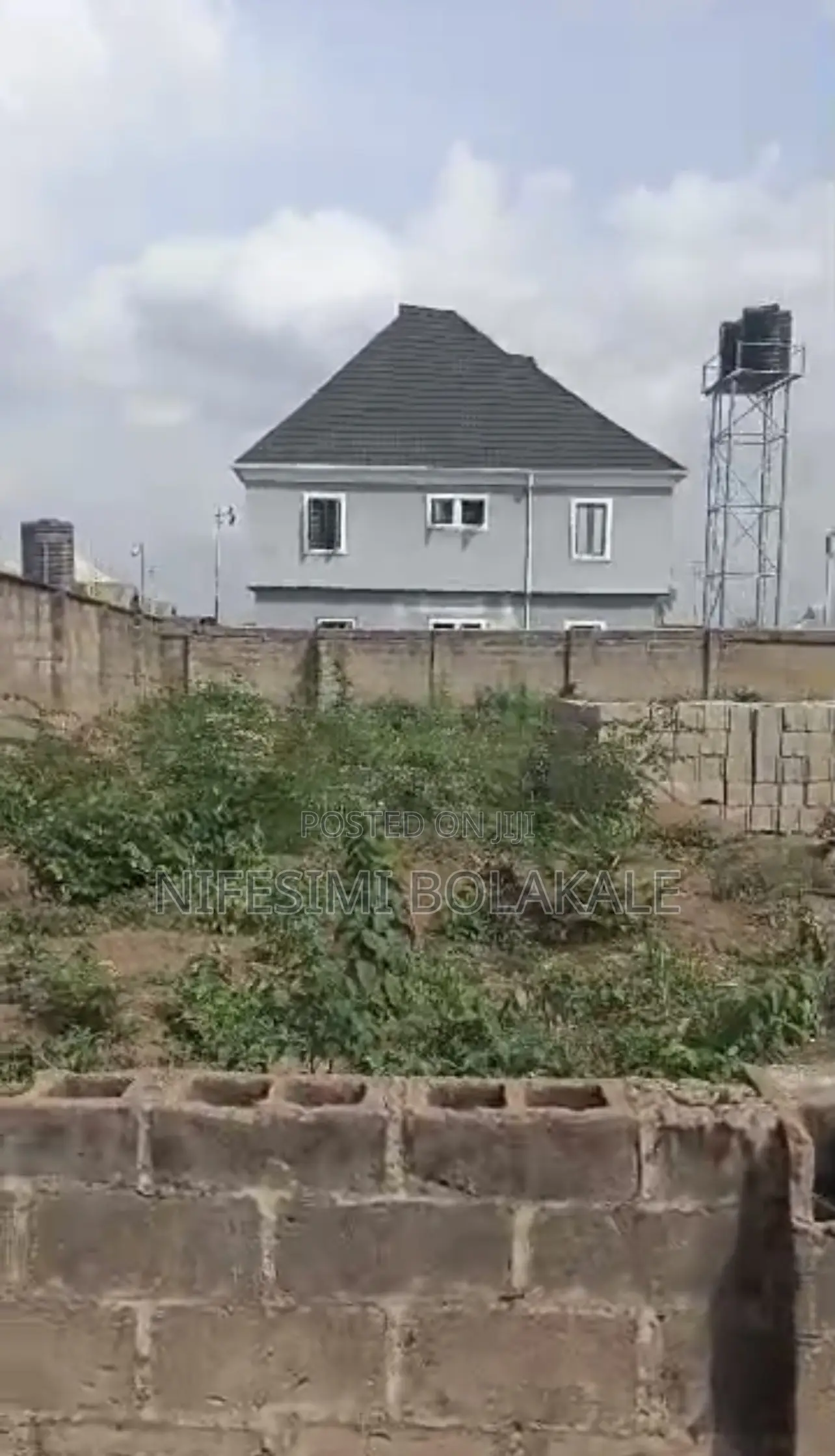 A Fenced Corner Piece Land at Akilapa Estate, Nihort, Jericho Exten. in Jericho