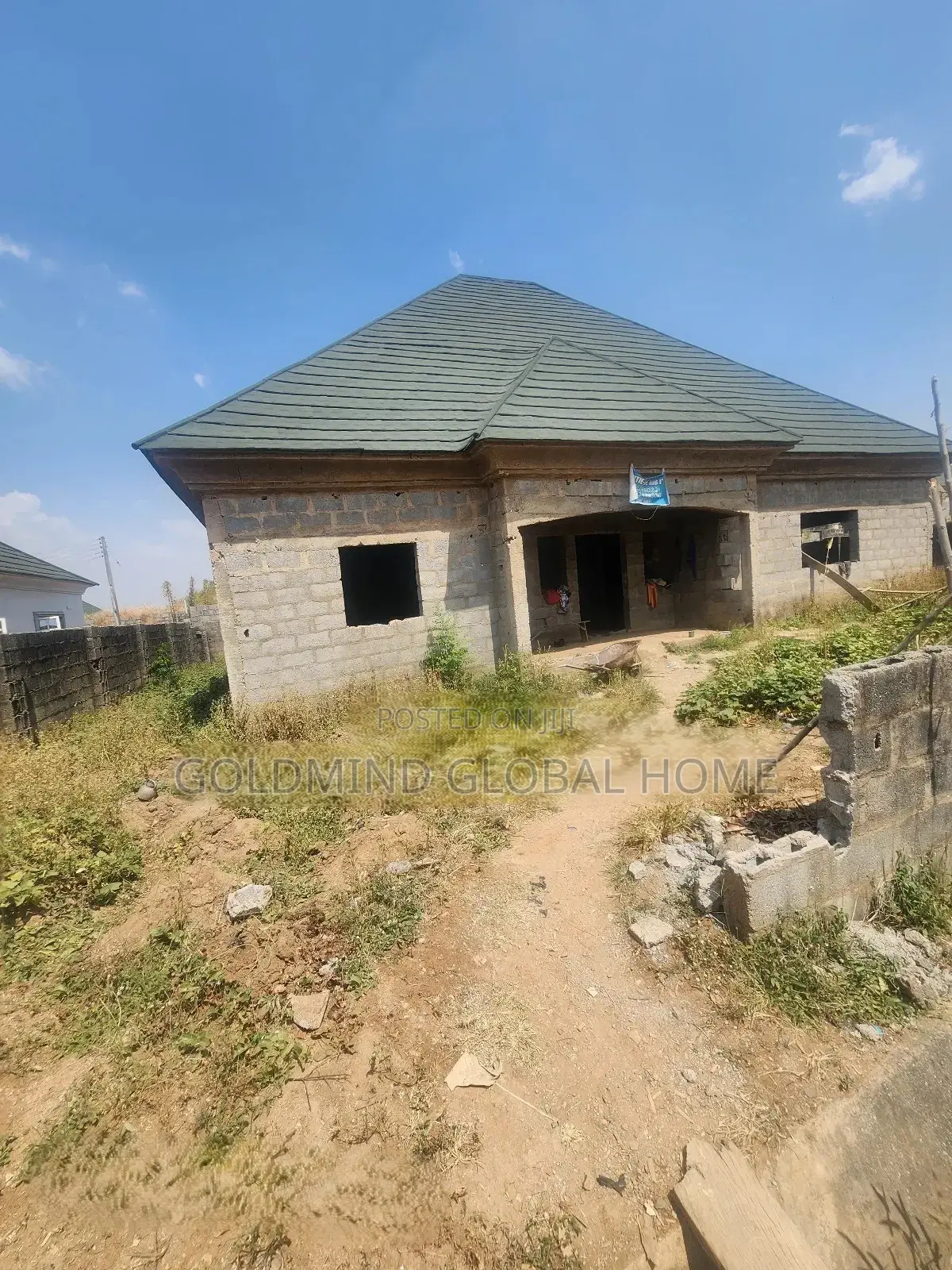 Luxury 5bedroom Fully Detach Bungalow Carcas House for Sale in Lugbe in Sabon Lugbe
