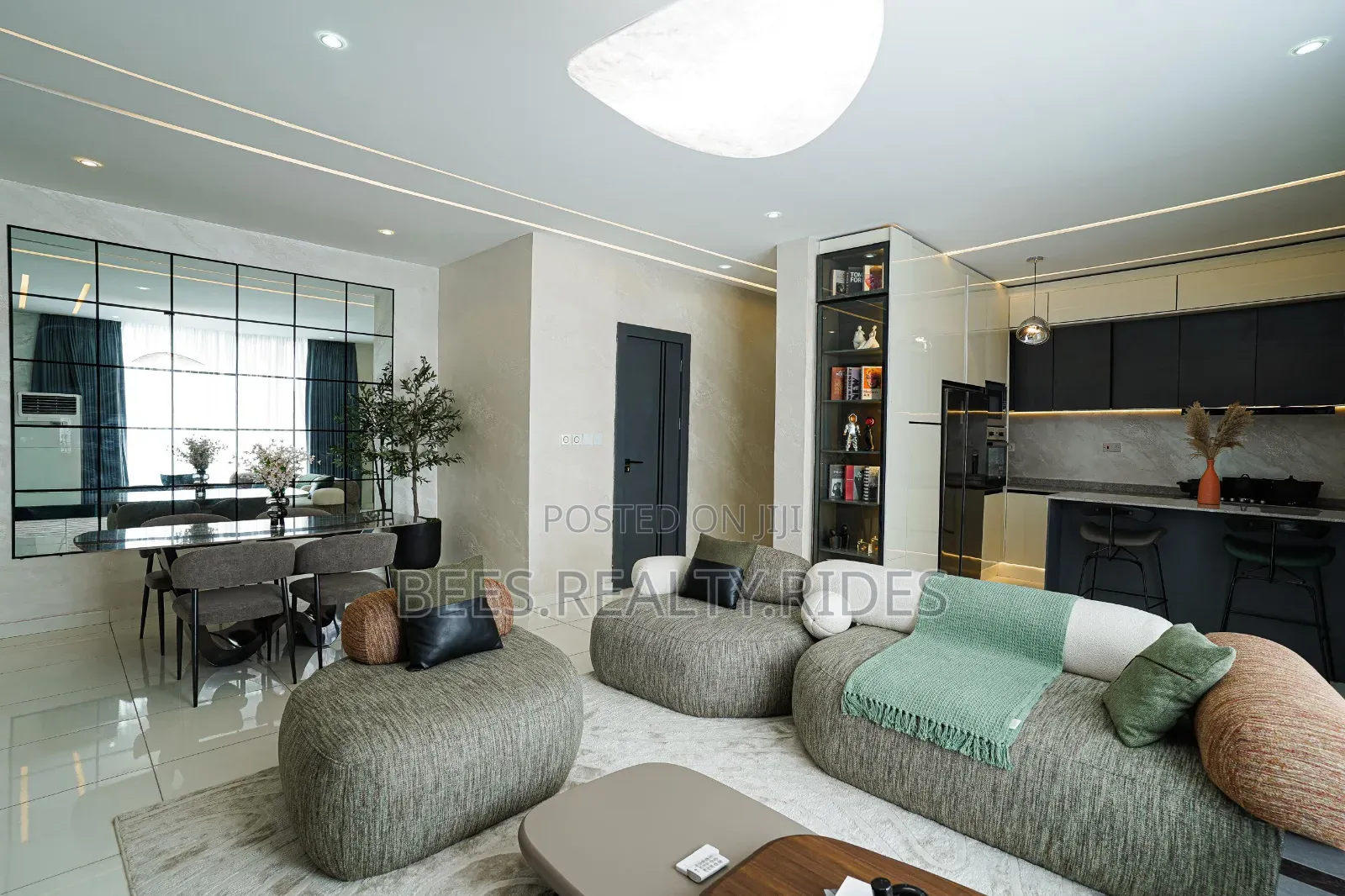 A Smart 2 Bedroom Apartment With a Pool, Gym and Balconies in Ikate