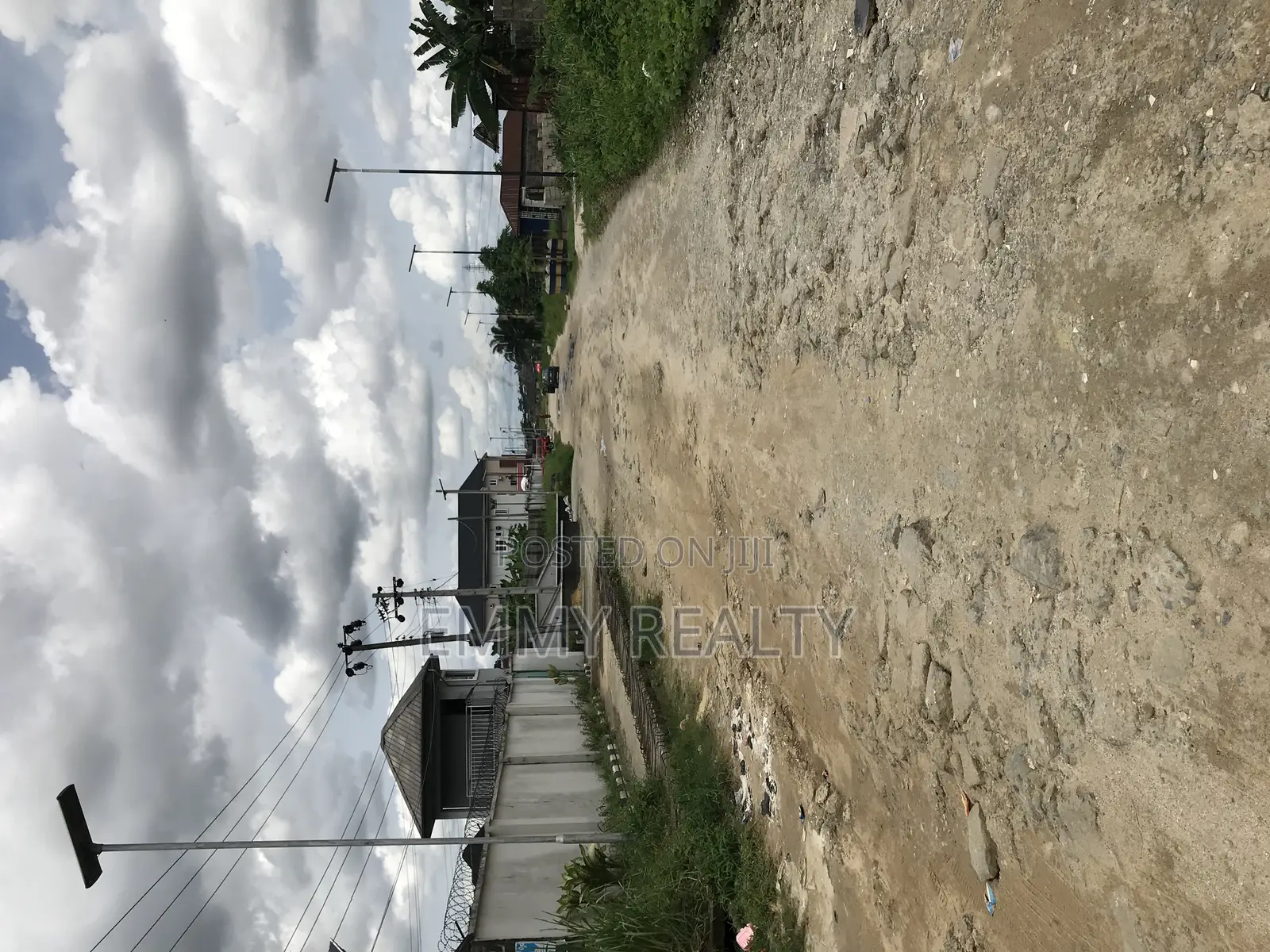 Two Plots of Land Directly on the Road in Eliozu