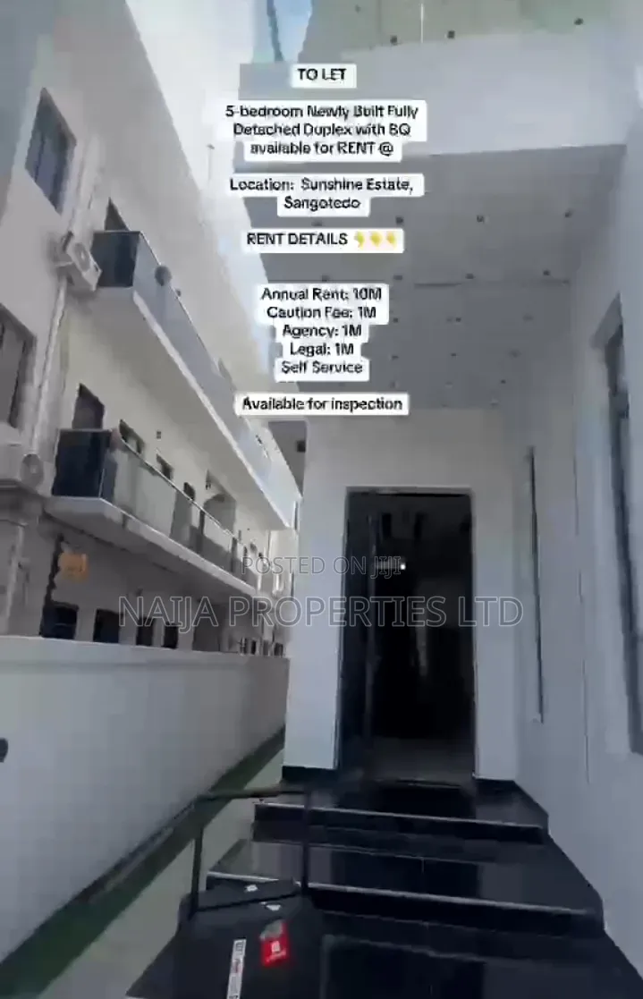 5bdrm Duplex in Blenco, Sangotedo for rent in Sangotedo