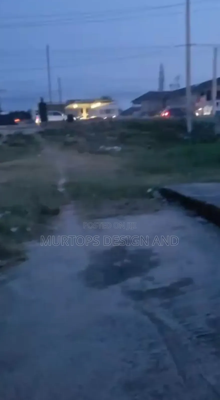 1plot of Land Facing Lekki Express at Olokola With Warehouse Bungalow in Olokonla