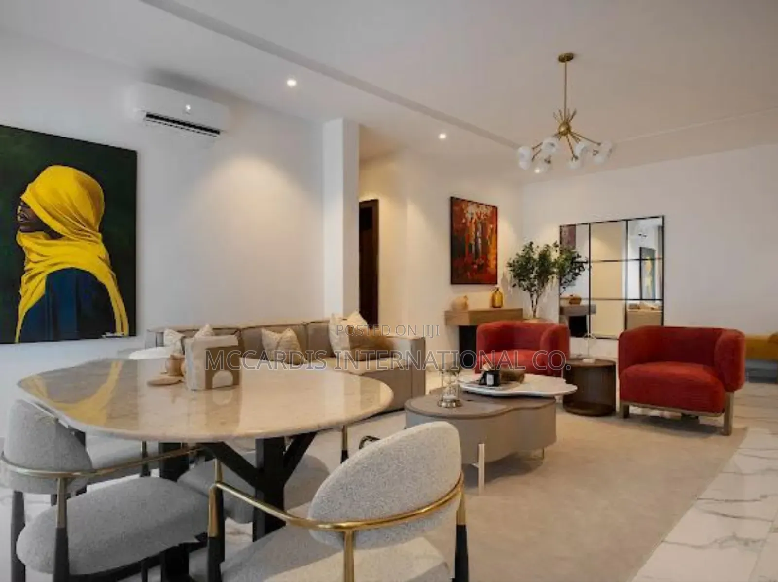 Furnished 2bdrm Apartment in Jide Oki Street,, Ligali Ayorinde for rent in Ligali Ayorinde