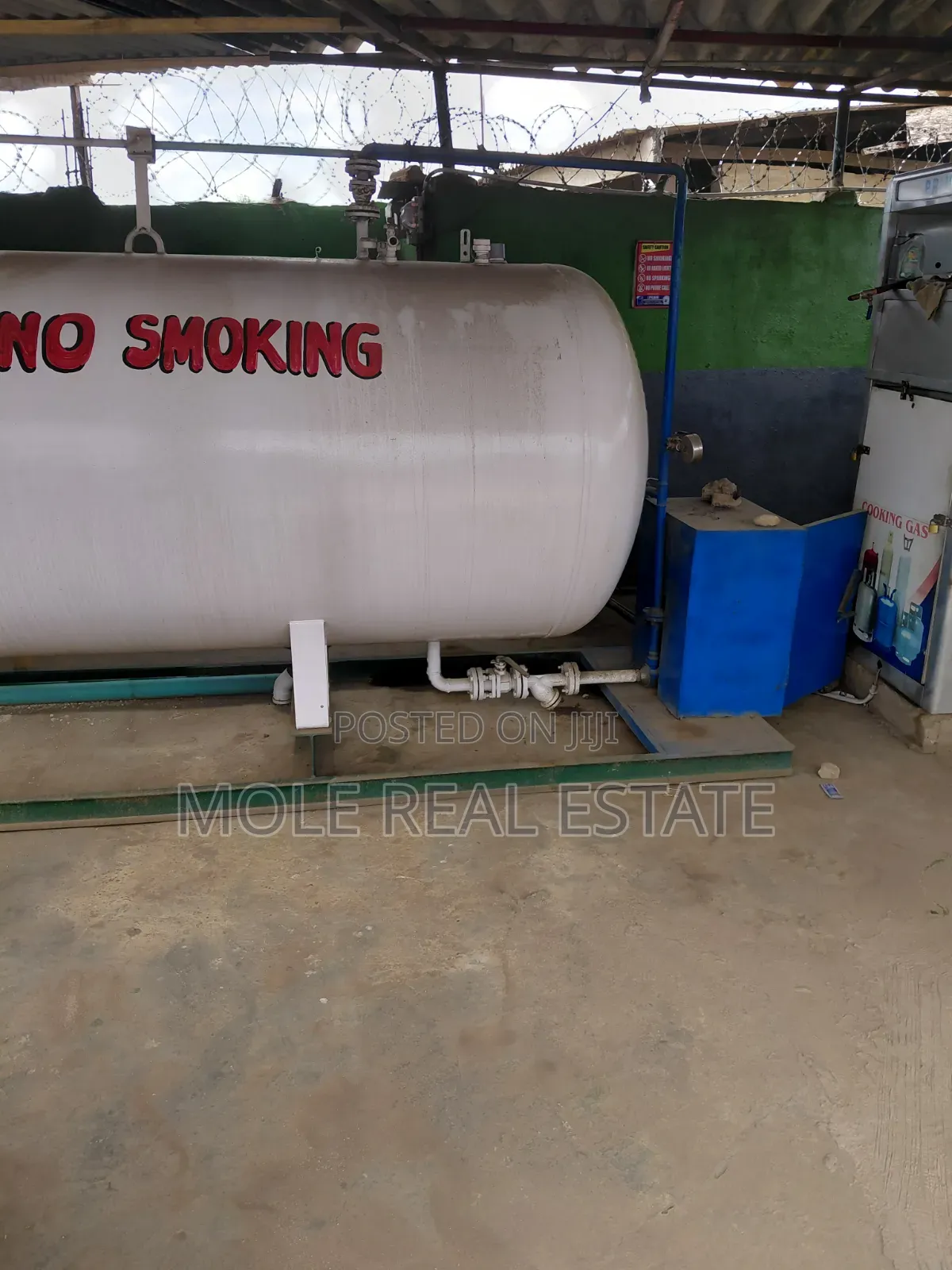 Mobile LPG 2.5 Tons Skid Gas Dispenser in Ikotun/Igando