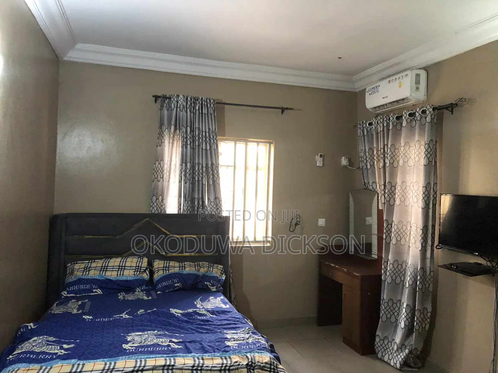 A Room en-Suite in a Two Bedroom Room Terrace in Lekki Gardens Estate