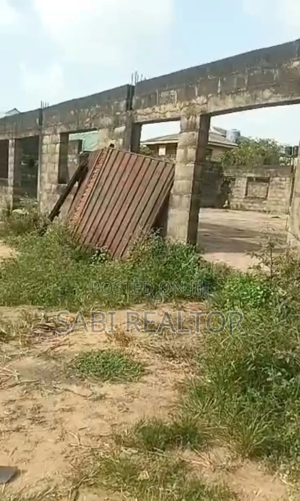 Land for Sale ● 2 Plots With Uncompleted Event Centre at Sabo Ayobo in Ayobo
