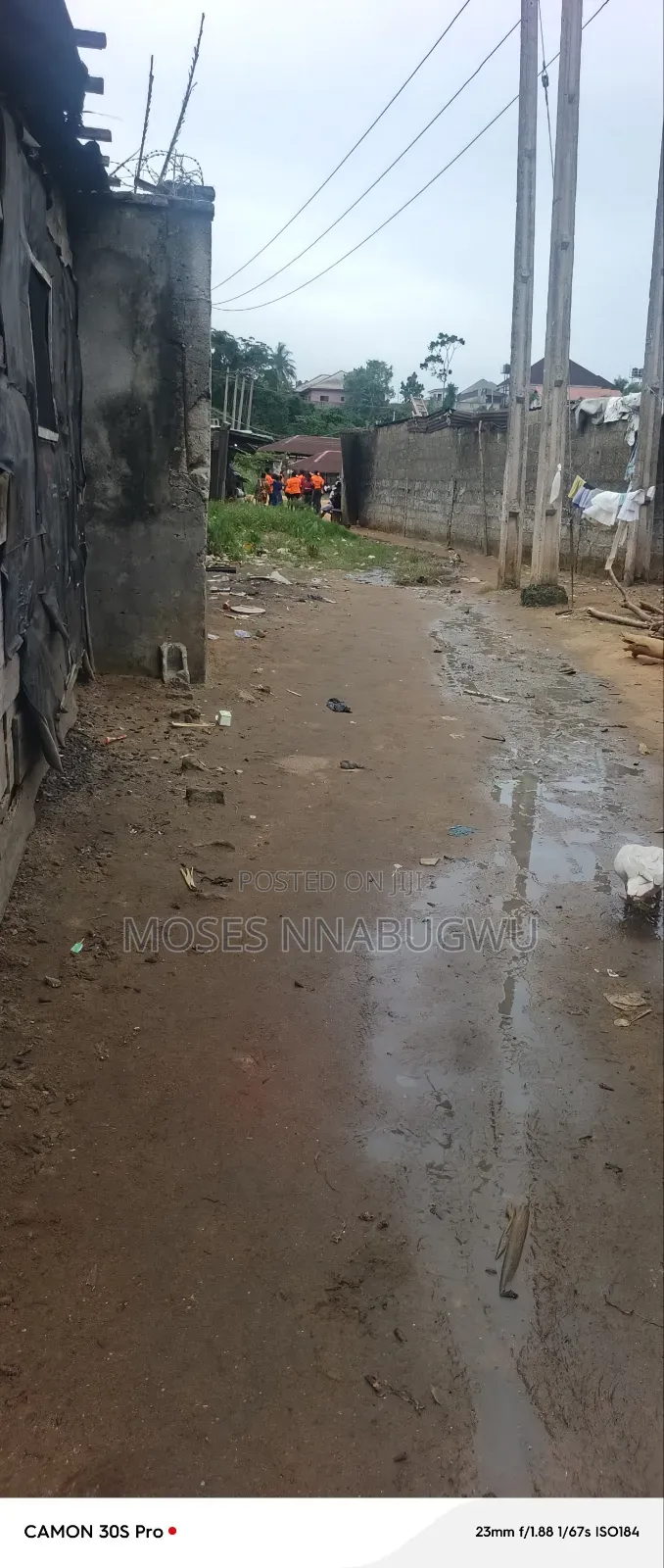 One Plot of Land for Sale in Woji, Gbalajam Axis Close to the Road in Woji