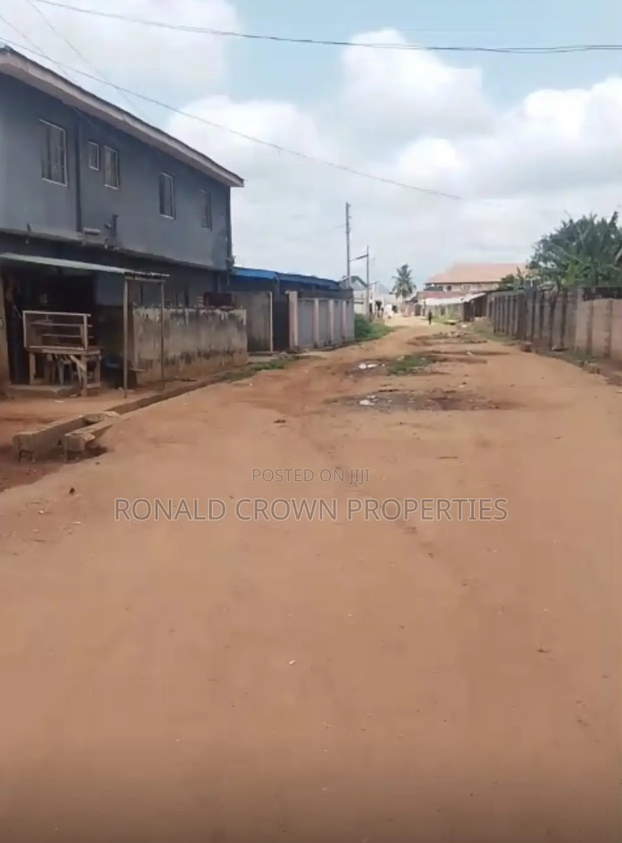 Dry Full Plot of Land With a Demolishable for Sale at Ayobo Ipaja in Ayobo