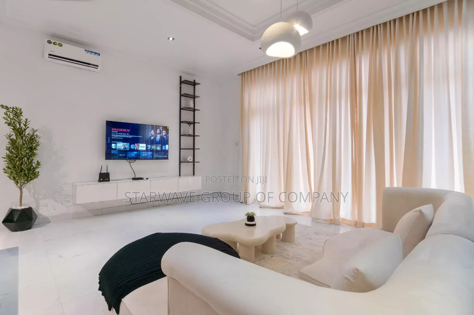 Nice One Bedroom With Tennis at Lekki Phase 1 in Lekki Phase 1
