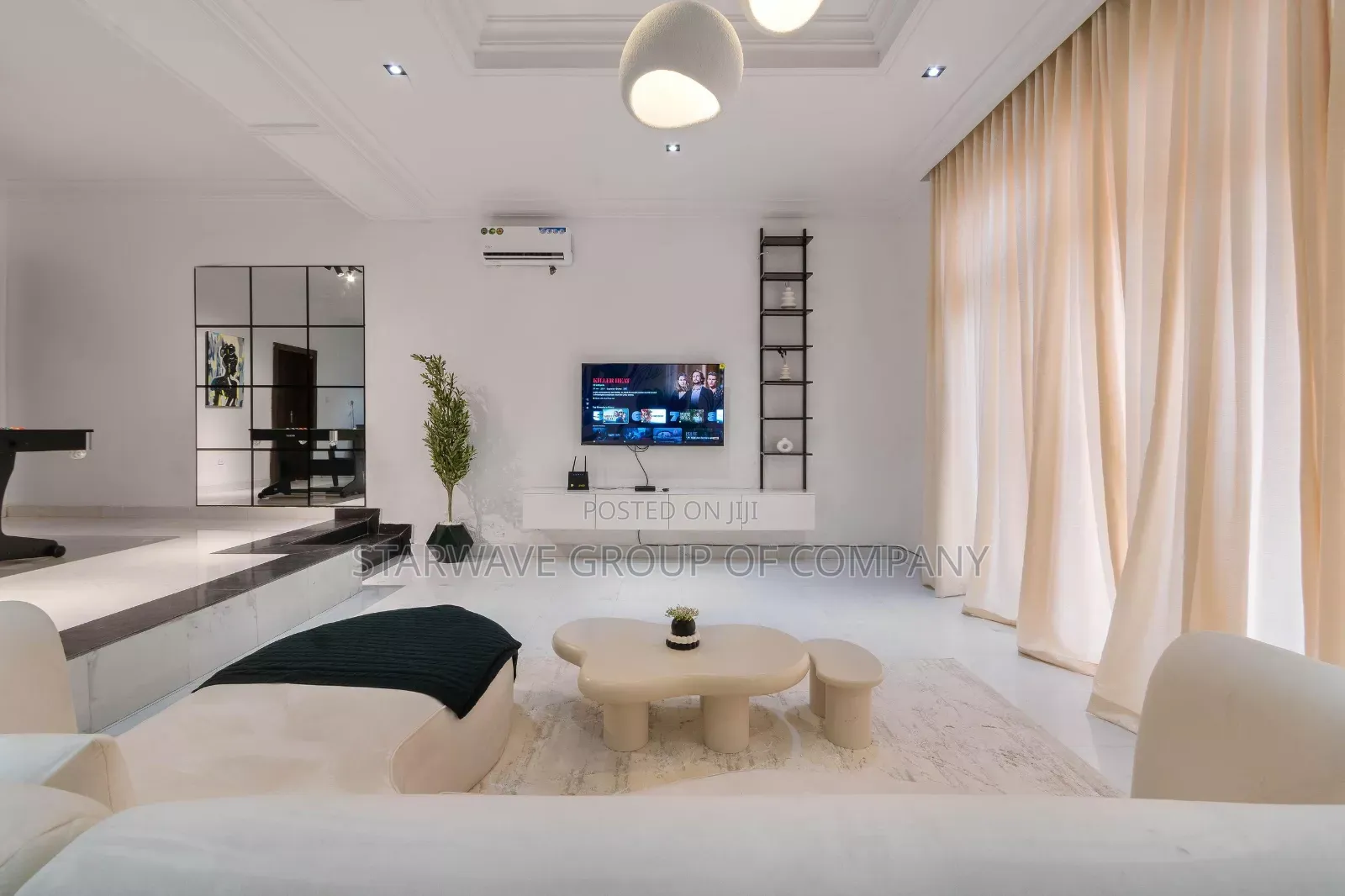 Nice One Bedroom With Tennis at Lekki Phase 1 in Lekki Phase 1