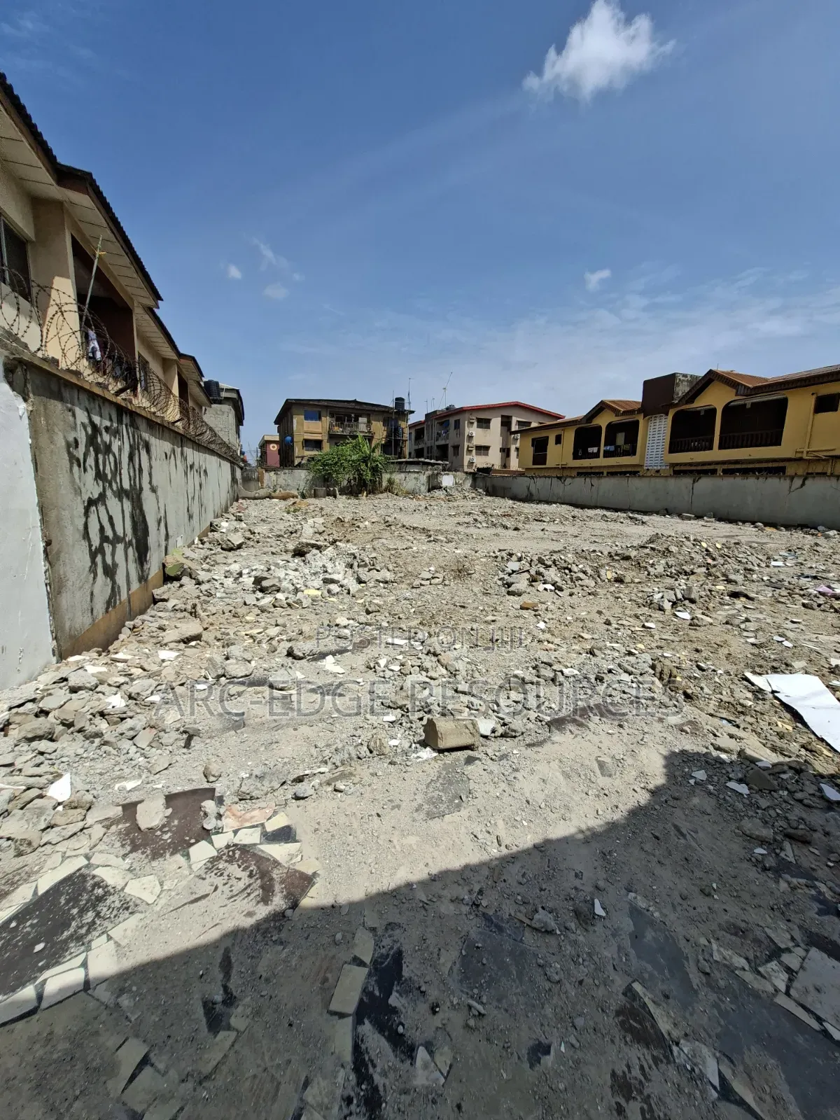 Standard Full Plot of Land With Cofo in Ago Palace