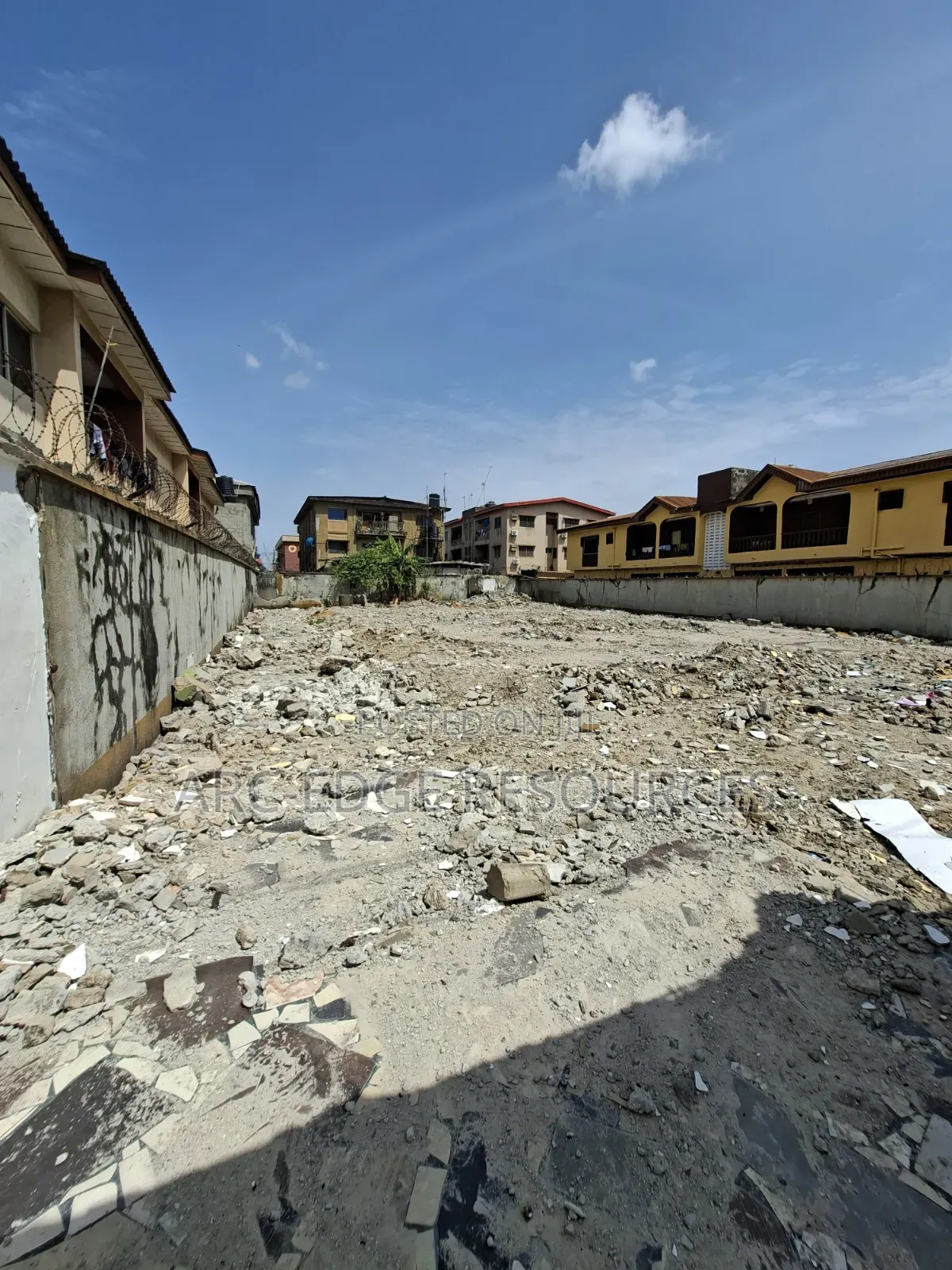 Standard Full Plot of Land With Cofo in Ago Palace