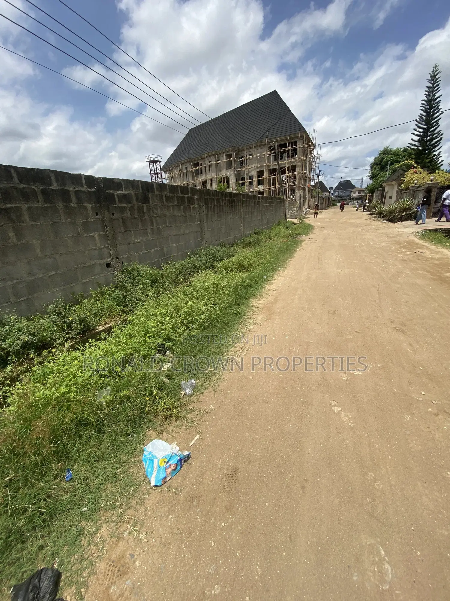 Dry Gated Full Plot of Land at Bucknor, Isolo in Bucknor