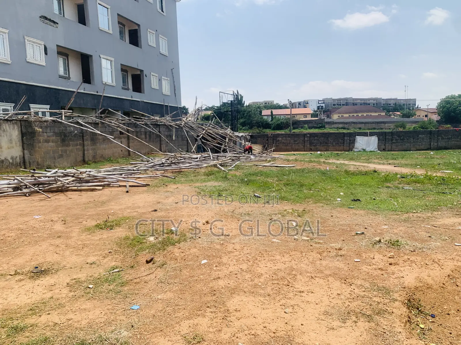 A Land for Sale in Jahi Gilmor. Tared Road in Jahi