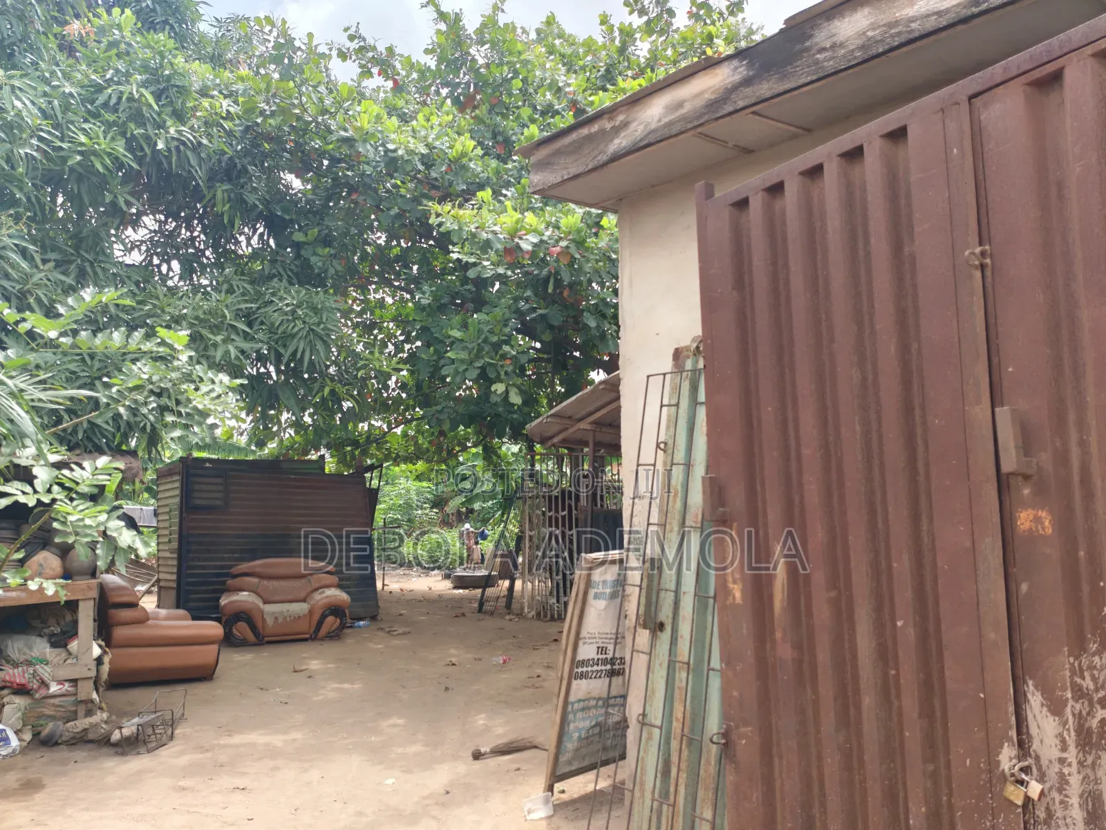 A Plot of Land Measuring 631.89 Sq.M in Akesan