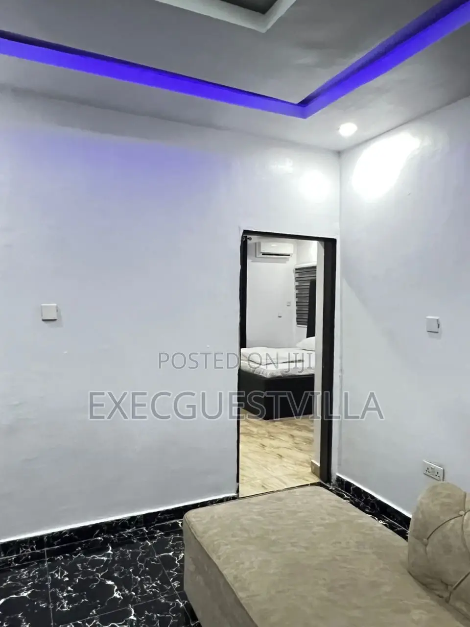 Executive Modern 1-Bedroom Serviced Apartment in Lekki Palm City in Ado / Ajah