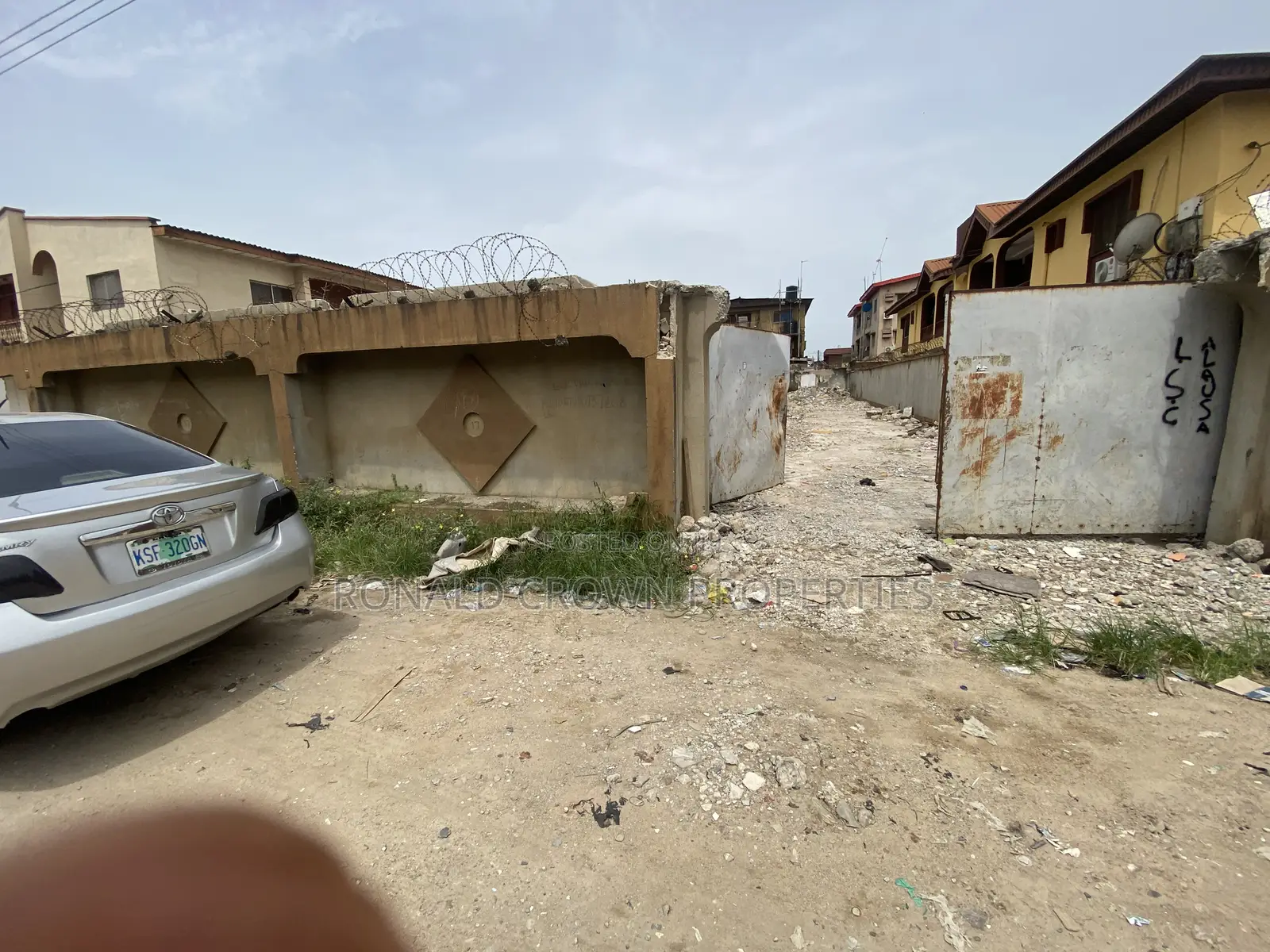Dry Gated Full of Land With Cofo at Ago Palace Way, Isolo in Ago Palace