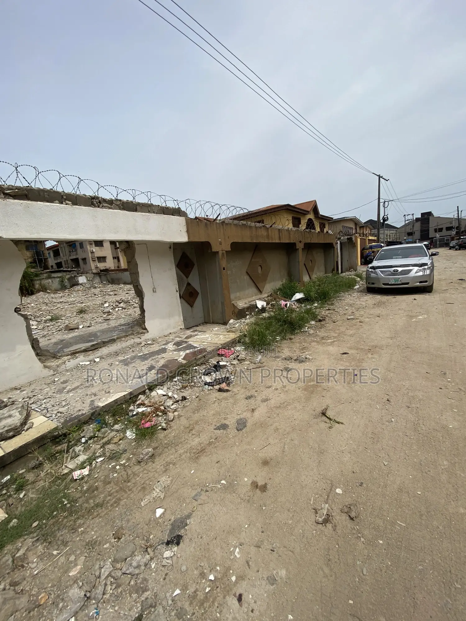 Dry Gated Full of Land With Cofo at Ago Palace Way, Isolo in Ago Palace