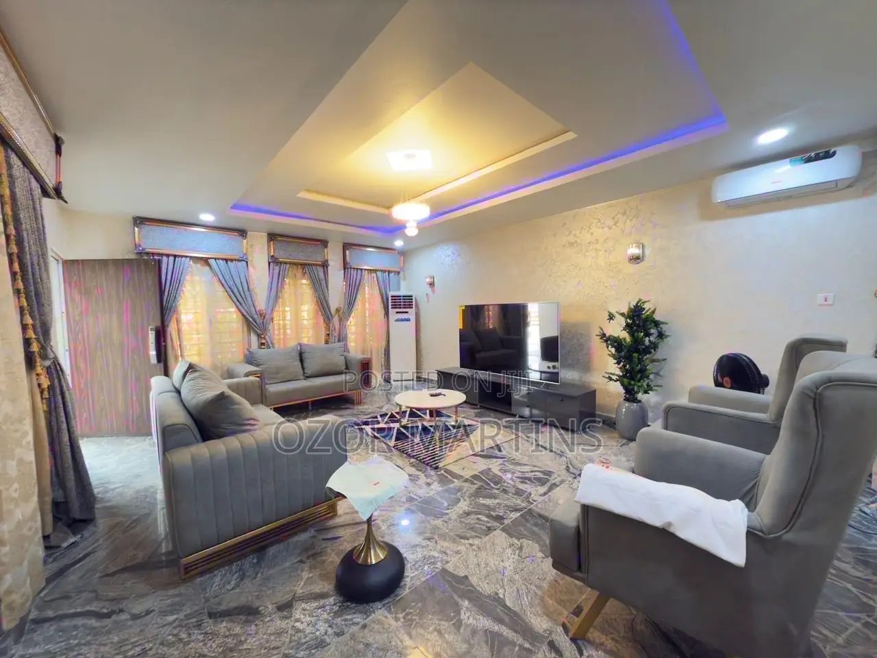 Furnished 4bdrm Apartment in Lugbe District for rent in Lugbe District