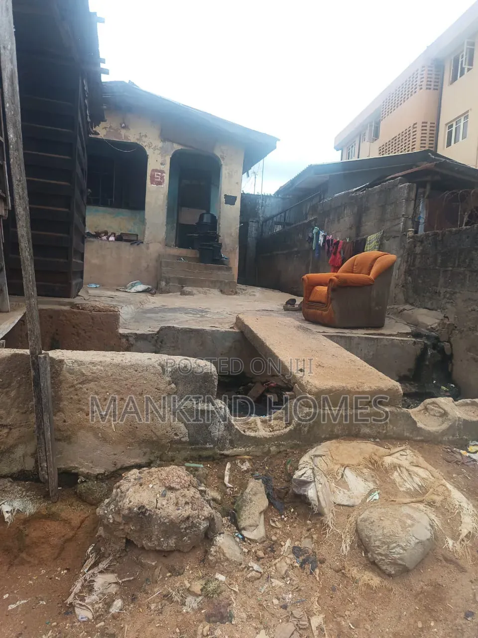 Half Plot of Land on Owolabi Str, Off Branco, Mafoluku Oshodi in Oshodi